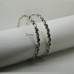 Ruby and Cubic Zirconia Bangles